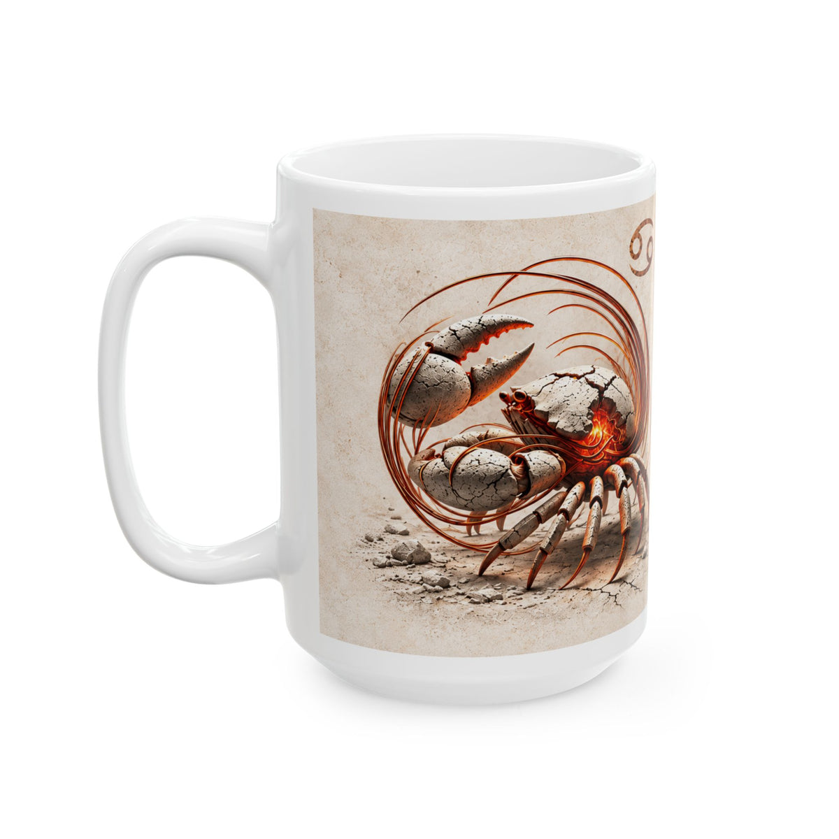Cancer — Softness Carries Strength Zodiac Mug, 15oz
