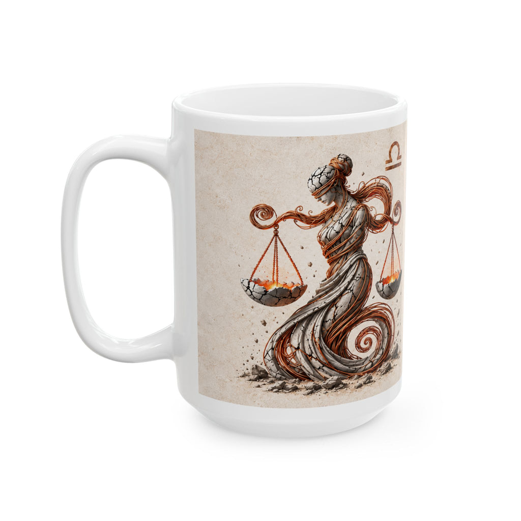Libra — Balance Within Zodiac Mug, 15oz