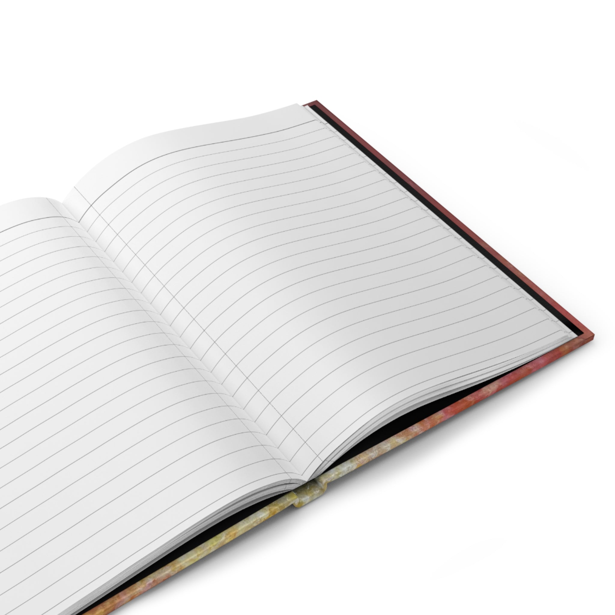 Hardcover Journal — Unit your thoughts. Original oil painting printed on notebook. Art by Tobba