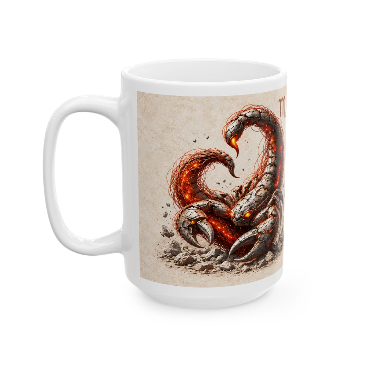 Scorpio — Begin Again Zodiac Mug, 15oz