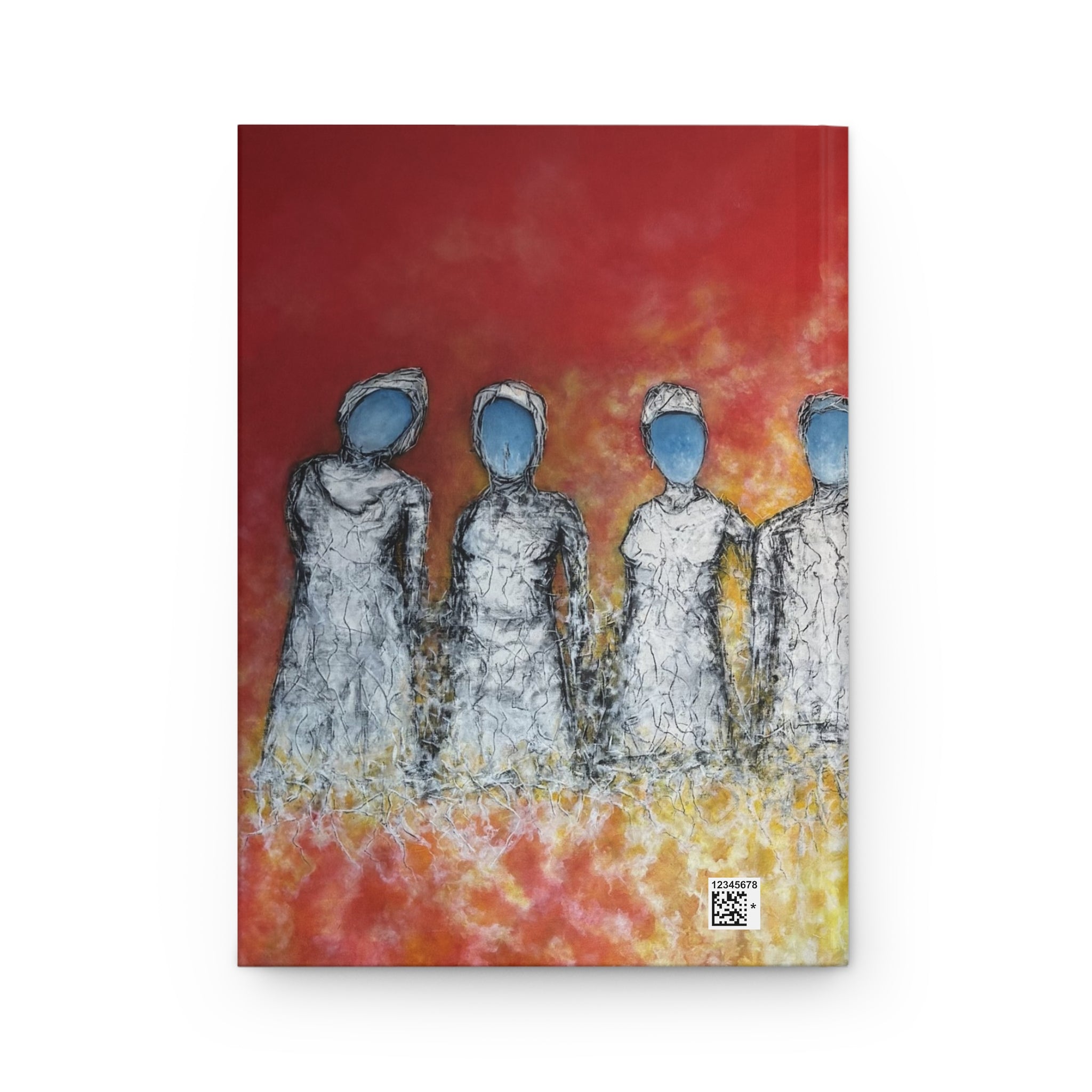Hardcover Journal — Unit your thoughts. Original oil painting printed on notebook. Art by Tobba