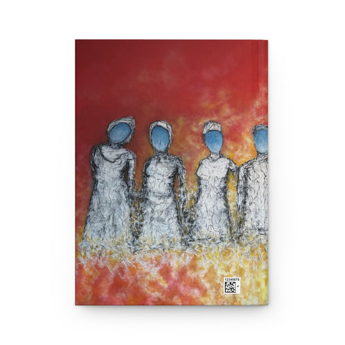 Hardcover Journal — Unit your thoughts. Original oil painting printed on notebook. Art by Tobba