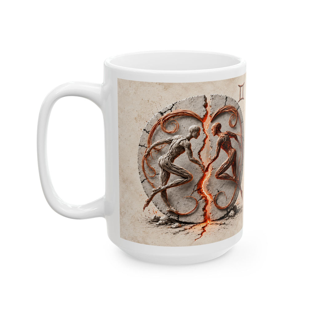 Gemini — Keep Becoming Zodiac Mug, 15oz